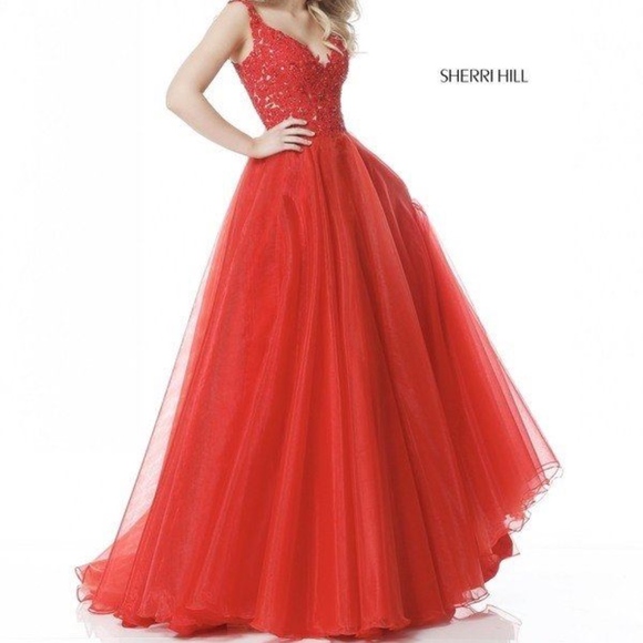 Sherri Hill Prom Dress 2018 Size 0 - Picture 1 of 4